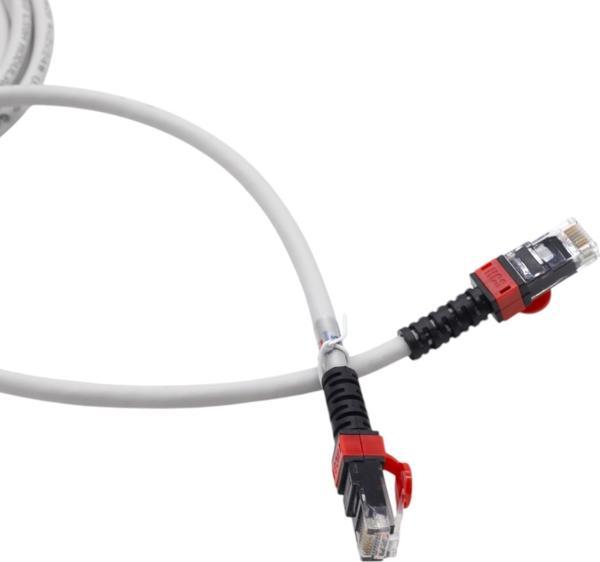 Hcs Cat6 Utp Lsoh 0,50 Mt Gri Patch Cord ( 5'li Paket ) - Image 1