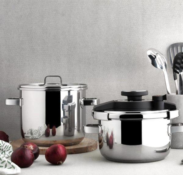 Schafer Compact Inox Düdüklü Ten.Seti -2 Li-4 Prç. - Image 1