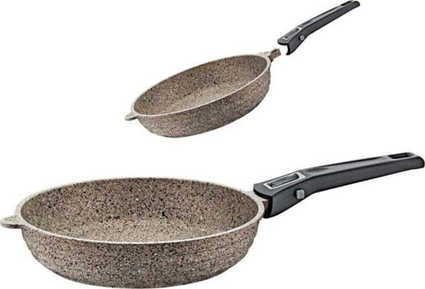 Oms 3284 Çıkarılabilir Saplı Döküm Tava Seti - Image 1