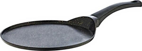 Oms 3299 Tek Parça Döküm Granit 26 Cm Tava Siyah - Image 1