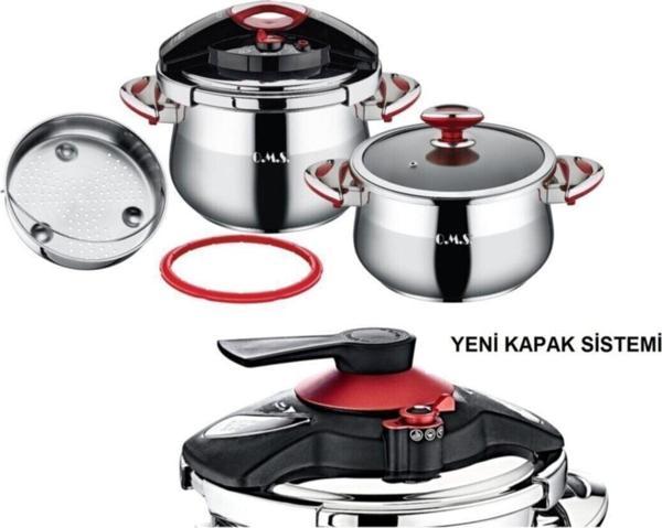 Oms Oms 6 Parça Düdüklü Tencere Seti 5029 - Image 1