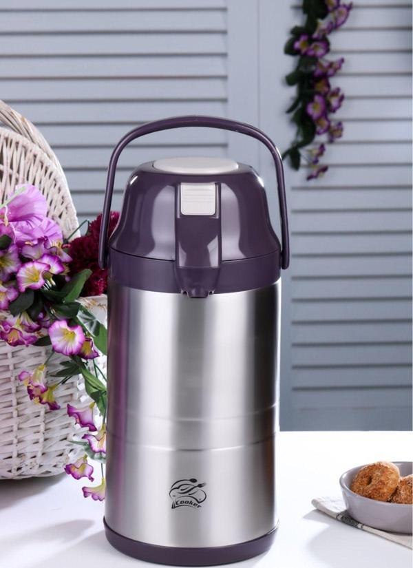 Cooker 2008 Pompalı 3,5 Lt Çelik Termos - Image 1