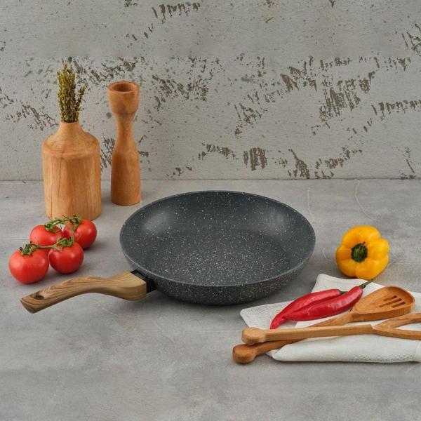 Leydi Marble Natura Granit Tava 32 Cm - Image 1