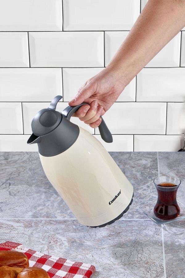 Cooker Ckr-2075 1,3 Litre Cam Termos Antrasit - Image 1