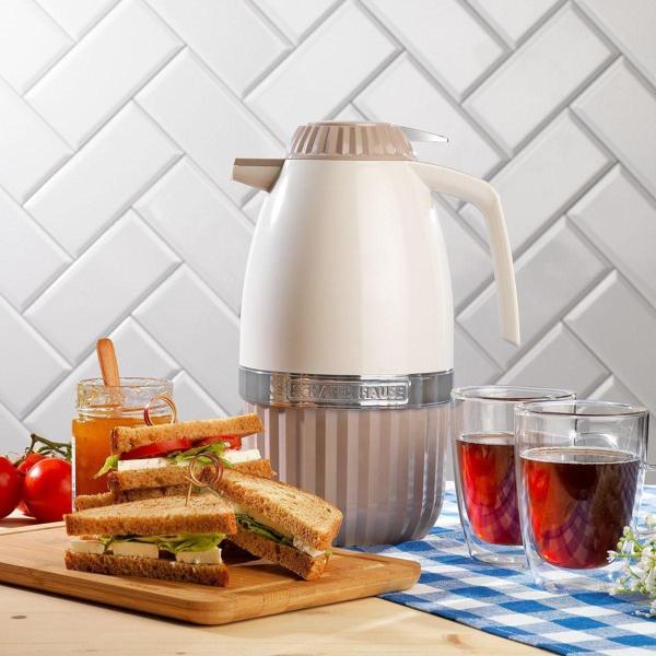 Schafer Hause 2 Litre Cam Termos-Bej - Image 1