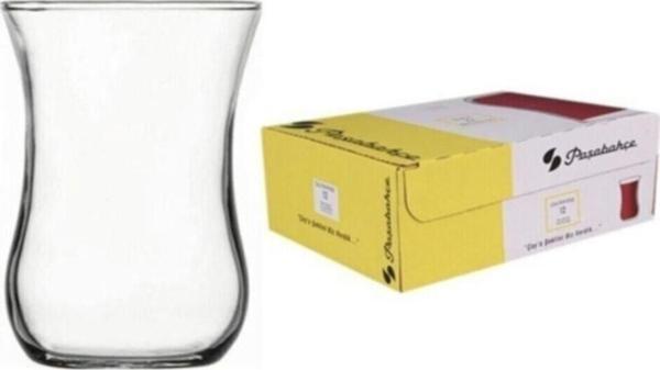 Paşabahçe Faya Home 42011 Dadaş Kahveci Çay Bardağı 12 Li Sade - Image 1