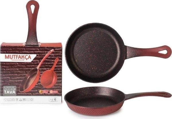 Ergençler Renkli Yekpare Alüminyum Döküm 20 Cm Tava - Image 1
