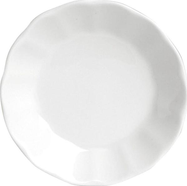 Porland 6'Lı Beyaz Çay Tabağı 12Cm - Image 1