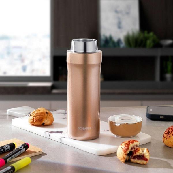 Schafer Iron Man Termos 320 Ml-Pembe Altın - Image 1
