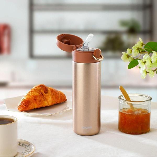 Schafer Iron Man Termos 450 Ml-Pembe Altın - Image 1