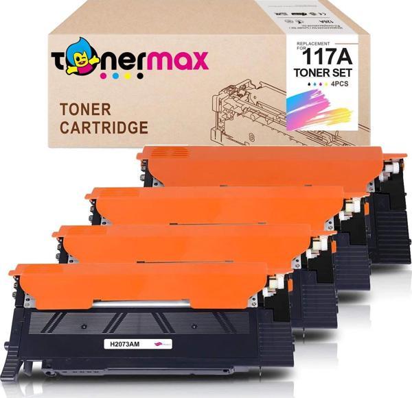 Hp 117A W2070A Muadil Toner Seti ( Siyah - Mavi - Sarı - Kırmızı ) - Image 1
