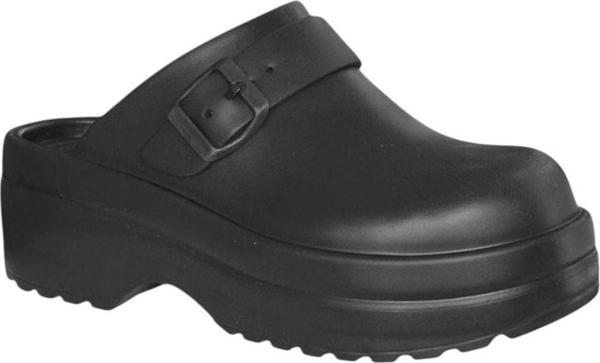 Akınal Bella E443 Siyah Kadın Deliksiz Sabo Terlik - Image 1