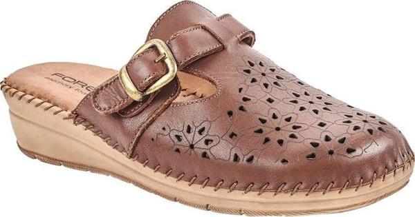 Forelli Cary-H 80625 Taba Kadın Günlük Sabo Terlik - Image 1