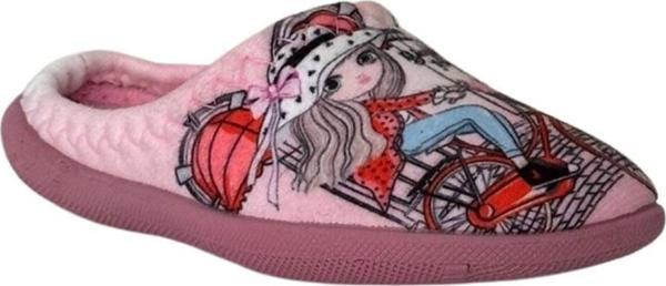 Gezer 15378 Pembe Çocuk Ev İçi Terlik - Image 1