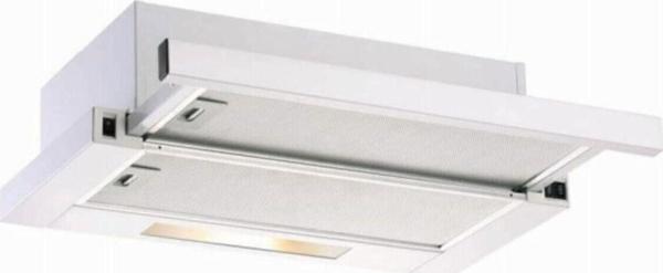 HİBSAN Çift Motorlu Sürgülü Aspiratör Beyaz 8052 Bacasız - Image 1