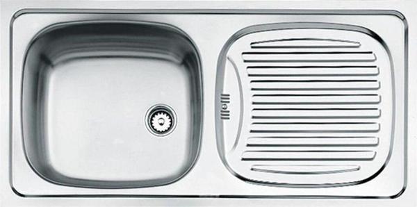 Teka Ebm 45 Paslanmaz Çelik Tek Gözlü Sağ Damlalıklı Eviye (Pa350N1102) - Image 1