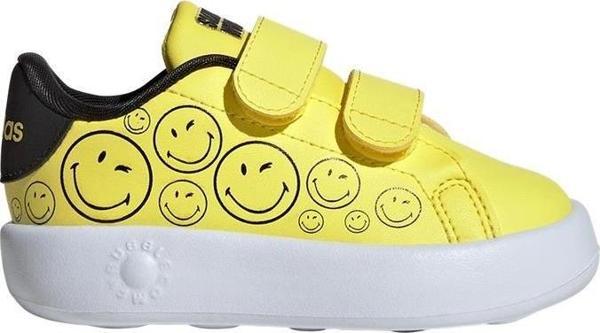 adidas Bebek  Sarı  Yürüyüş Ayakkabısı ADVANTAGE SMILEY CF I JI0501 - Image 1