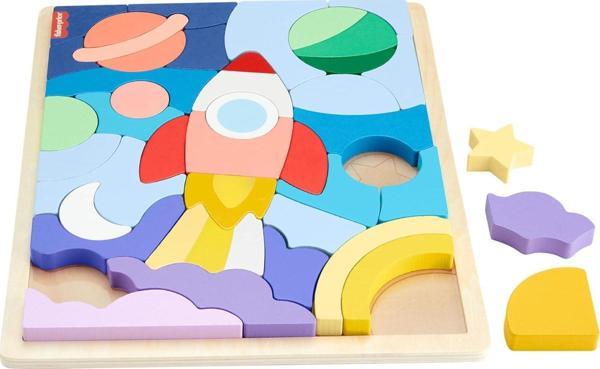 Fisher-Price Ahşap Uzay Yapboz HXY42 - Image 1