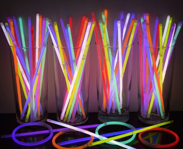 Glow Fosforlu Neon Bileklik 50 Adet  - Image 1