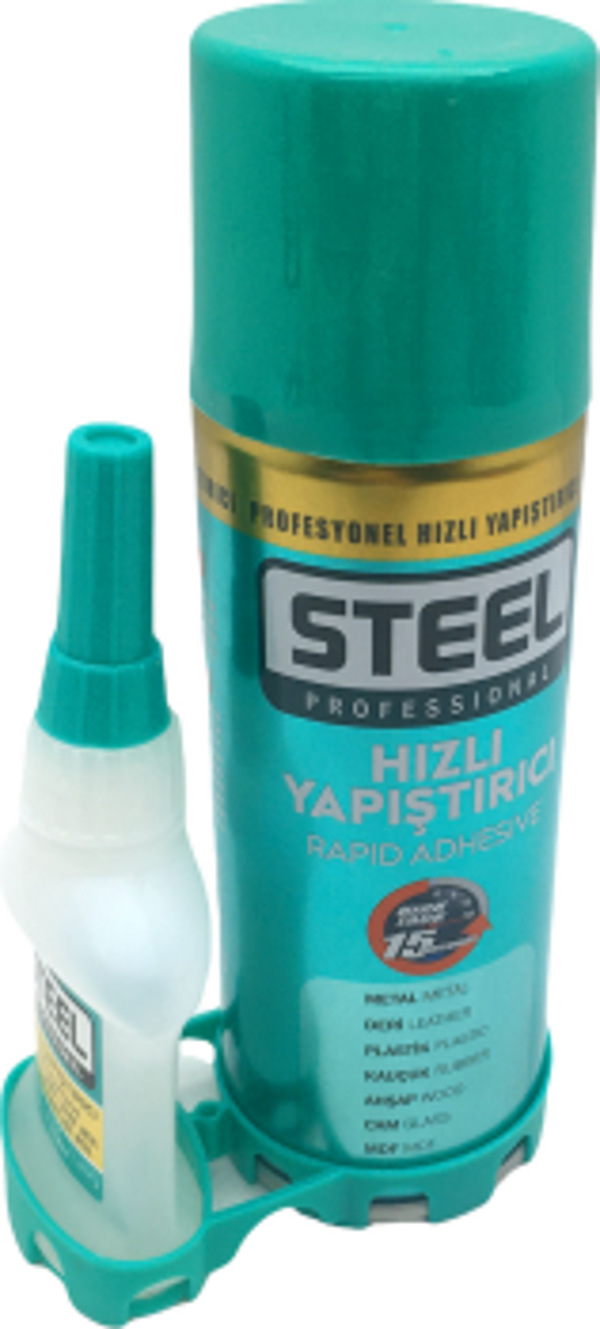 STEEL 200ML+20GR ORTA HIZLI YAPIŞTIRICI  - Image 1