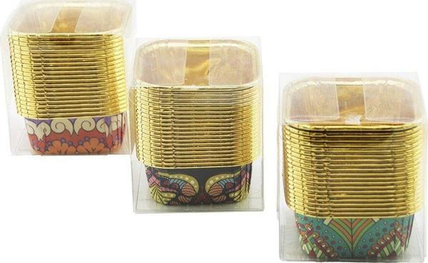 20 PCS GOLD - FOLYOLUKARE - KALIN MUFFİN KAĞIT KEK KAPSÜLÜ  - Image 1