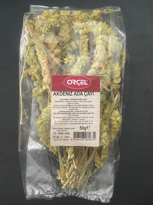 Orçel Akdeniz Ada Çayı 50Gr - Image 1