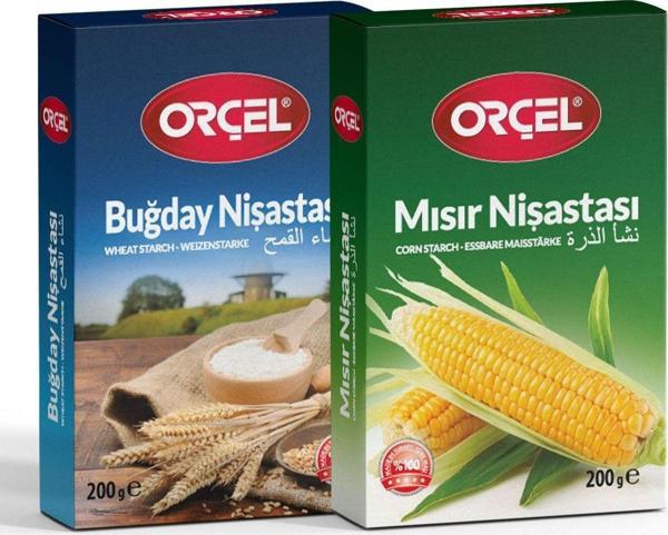 Orçel Buğday + Mısır Nişastası 200 grSet - Image 1