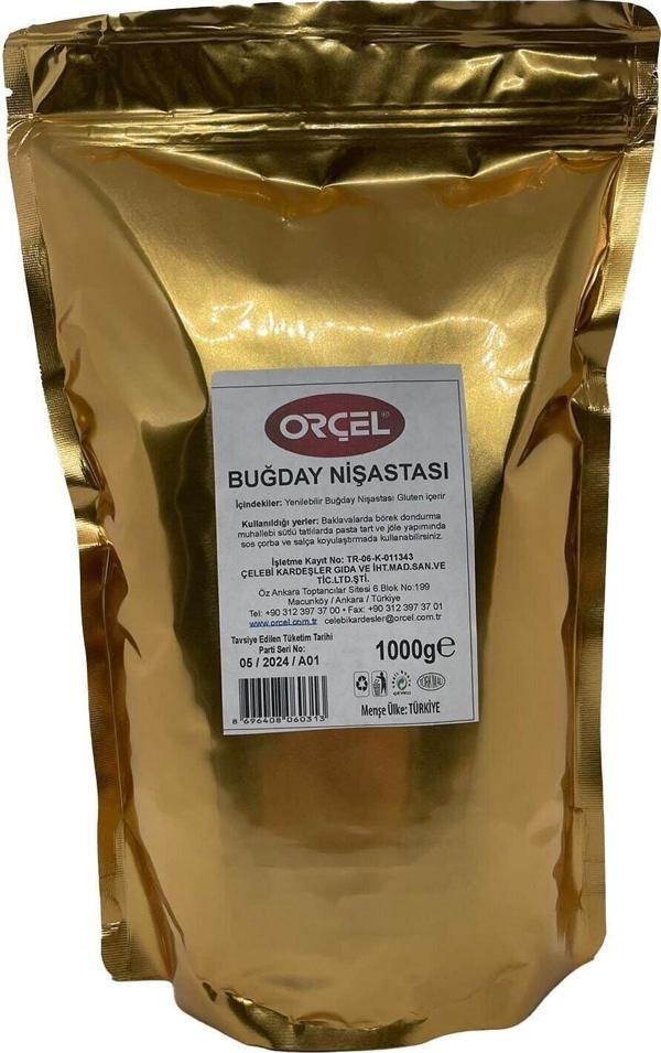 Orçel Buğday Nişastası 1000 gr  - Image 1