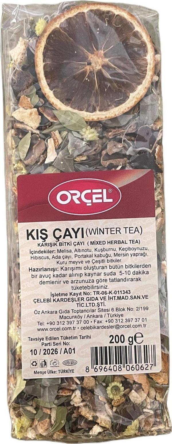 Orçel Kış Çayı Karışık Bitki Çayı 200Gr - Image 1