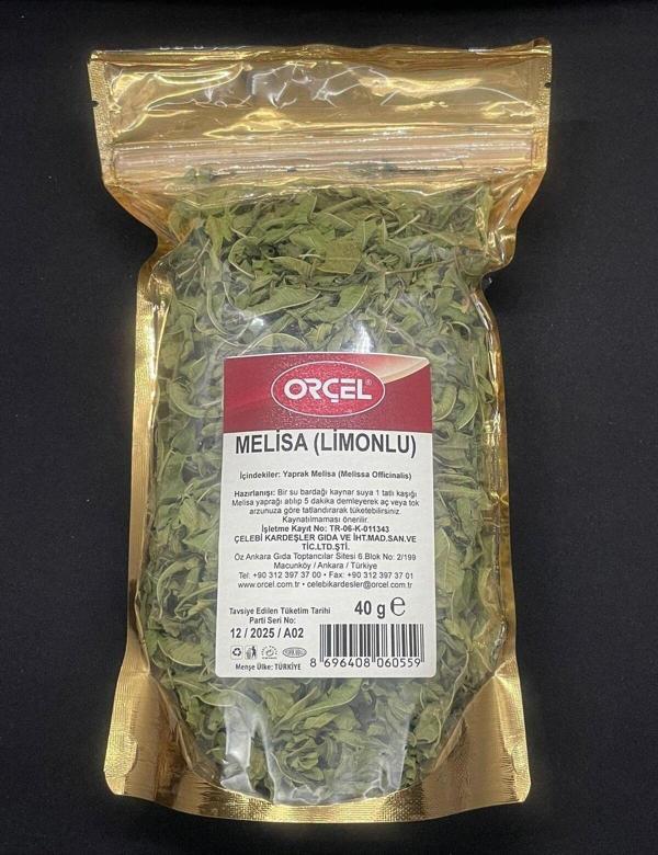 Orçel Melisa Limonlu 40 gr  - Image 1