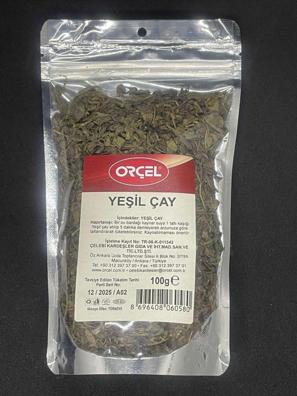 Orçel Yeşil Çay 100 gr  - Image 1