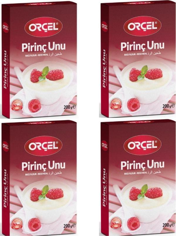 Orçel Pirinç Unu 4X200 gr  - Image 1