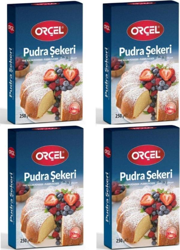 Orçel Pudra Şekeri 4X250 gr  - Image 1