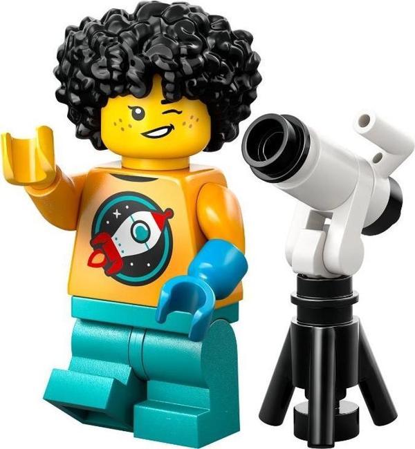 Lego Minifigür 71048 Seri 27 - 04 Telescope Kid - Image 1