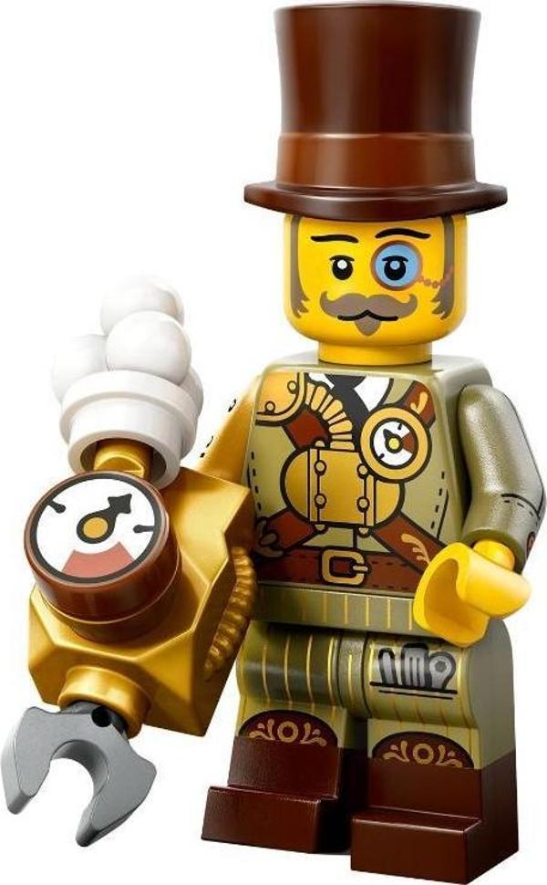 Lego Minifigür 71048 Seri 27 - 12 Steampunk Inventor - Image 1