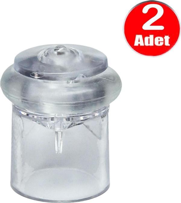 Şeffaf Kapı Yer Stoperi Çarpma Duvar Koruyucu Durdurucu Tampon - 2 Adet - Image 1