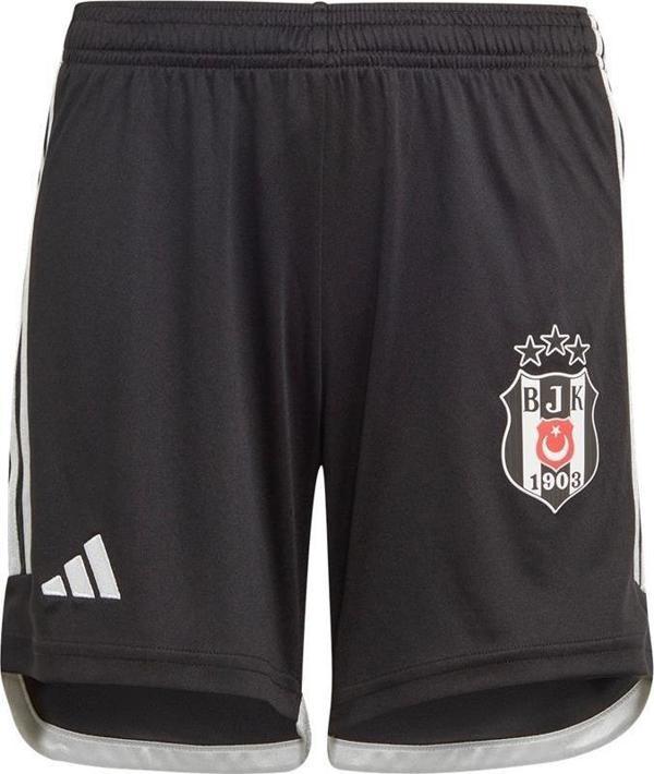 adidas Diz Üstü Çocuk Siyah Şort (HY0327) - Image 1