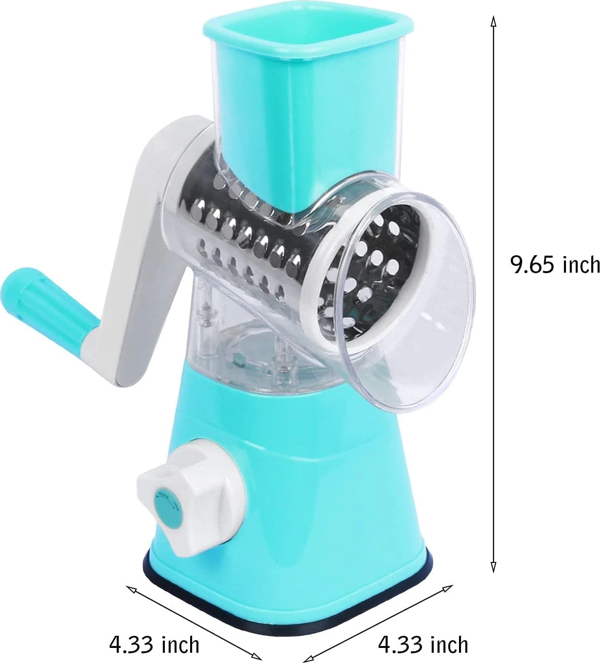 Tutma Kollu Çevirmeli Pratik Kesme Ve Rendeleme Drum Grater Pratik Rulo Rende - Image 1