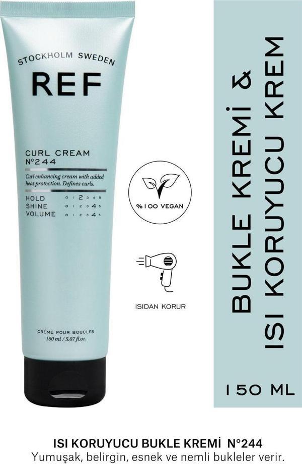 Ref Stockholm Curl Cream N°244 150 Ml Isı Koruyucu Bukle Kremi - Image 1