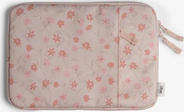 Citron Fermuarlı ve Cepli Koruyucu Tablet Kılıfı - Flowers 1060520 - Image 1