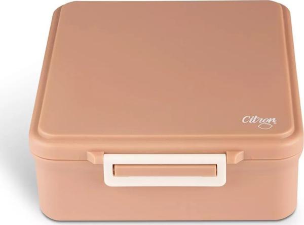 Citron Grand Beslenme Kutusu Seti - 4 Bölmeli, Sosluk ve Çelik Kavanozlu - Blush Pink 1196489 - Image 1