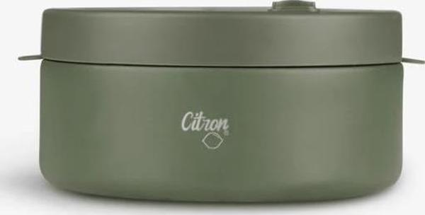 Citron Separatörlü Paslanmaz Çelik Yemek Termosu 400 ml - Green 1196687 - Image 1