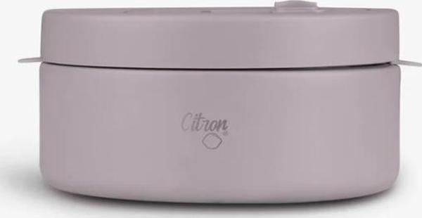 Citron Separatörlü Paslanmaz Çelik Yemek Termosu 400 ml - Purple 1196748 - Image 1