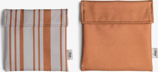 Citron Tekrar Kullanılabilir Sandviç Çantası 2'li Set - Caramel 1060209 - Image 1