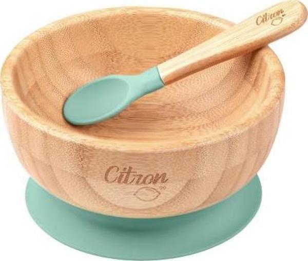 Citron Vakum Tabanlı Organik Bambu Kase Seti - Green 1073599 - Image 1