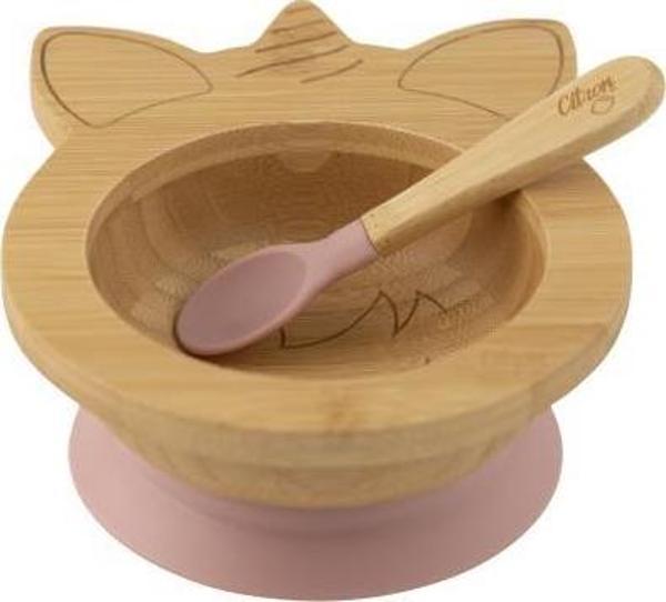 Citron Vakum Tabanlı Organik Bambu Kase Seti - Unicorn 1073704 - Image 1