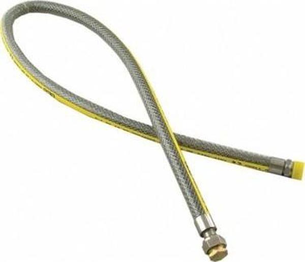 200CM FLEX DOĞALGAZ HORTUMU ÇELİK ÖRGÜL  - Image 1
