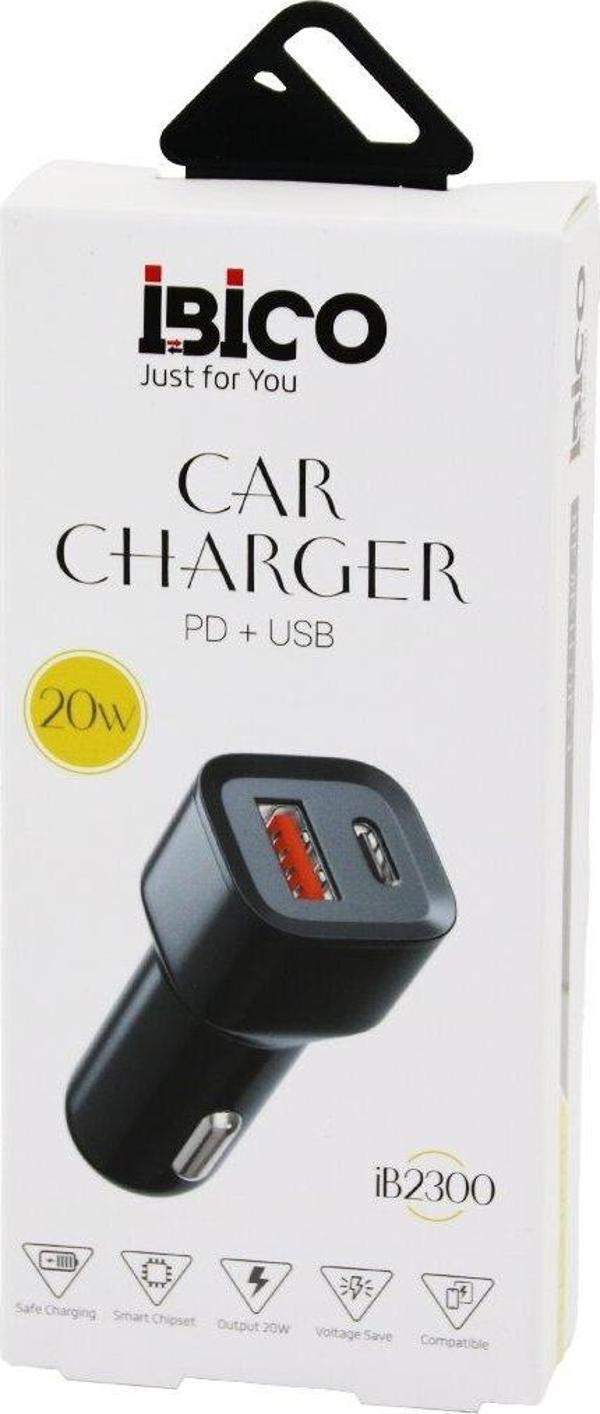 CAR CHARGER PD + USB OTO - ARAÇ ÇAKMAKLIK ŞARJ BAŞLIK 3.0 A 20W  - Image 1