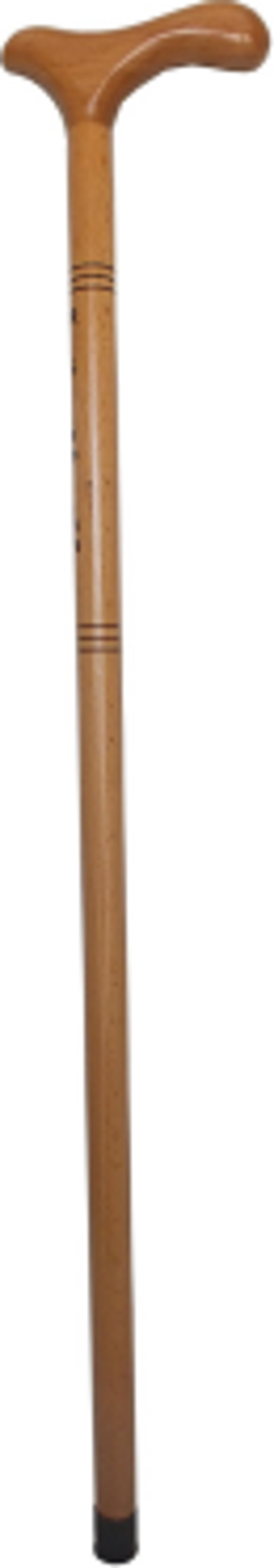 AHŞAP BASTON MİX BOYALI İŞLEMELİ  - Image 1