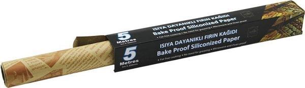 ISIYA DAYANIKLI FIRIN PİŞİRME RULO KAĞIT 5 METRE X 30CM  - Image 1